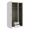 Forte Шкаф шириной 120 см с ящиками Econobox, белый, ECBS832-120 - Home Club, изображение 5