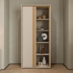 Forte Стелаж 76 см Wexlin, пісочний/дуб Mauvella, WEXR621R-M820 - Home Club