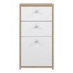 Forte Небольшой комод Best Chest, белый/дуб Artisan, SQNK211-C804 - Home Club, изображение 2