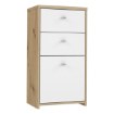 Forte Небольшой комод Best Chest, белый/дуб Artisan, SQNK211-C804 - Home Club, изображение 4