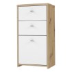 Forte Небольшой комод Best Chest, белый/дуб Artisan, SQNK211-C804 - Home Club, изображение 6