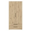 Forte Шкаф шириной 100 см с ящиками Cadixo, дуб Artisan, CDXS87-D78 - Home Club, изображение 2