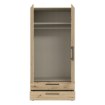 Forte Шкаф шириной 100 см с ящиками Cadixo, дуб Artisan, CDXS87-D78 - Home Club, изображение 3