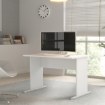 Forte Белый письменный стол 110x70 см, T2KT23-120 - Home Club