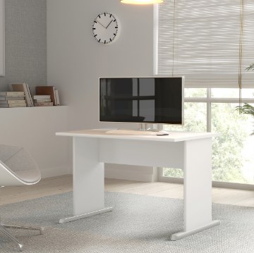 Forte Белый письменный стол 110x70 см, T2KT23-120 - Home Club