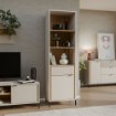 Forte Шафка 60 см Seravel, пісочний/дуб Mauvella, SVLV712-Q112 - Home Club