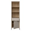 Forte Шафка 60 см Seravel, пісочний/дуб Mauvella, SVLV712-Q112 - Home Club, зображення 3