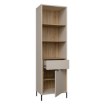 Forte Шафка 60 см Seravel, пісочний/дуб Mauvella, SVLV712-Q112 - Home Club, зображення 5