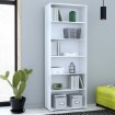 Forte Высокий открытый стеллаж, белый, T2KR01-120 - Home Club