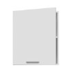 Forte Накладка 50 см Washcab, білий, універсальний, WCSM058-Z12M - Home Club, зображення 3