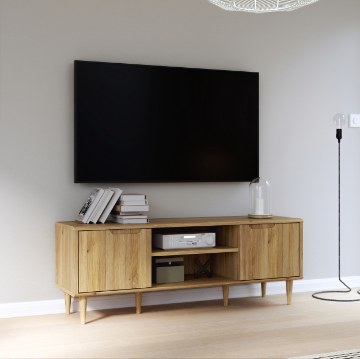Forte Шкафчик 155 см Sherbrooke, дуб Mauvella, CVRT231EC-D108 - Home Club