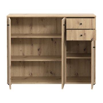 Forte Комод 110 см Archbox, дуб Artisan, T2KK40-D78 - Home Club