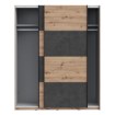Forte Шафа 170 см Raven, дуб Artisan/бетон темно-сірий, RVXS824E1-C772 - Home Club, зображення 2