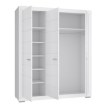 Forte Шкаф 170 см Snow, белый, SNWS83-C50 - Home Club, изображение 3