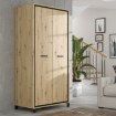 Forte Шафа 100 см Trondheim Дуб Artisan/Дуб чорний, TDHS821-C773 - Home Club