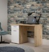 Forte Скандинавский письменный стол 110x60 см с ящиком и тумбой, WNB935-C804 - Home Club