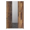 Forte Шафа 120 см Econobox 2 Old – Wood Vintage/Бетон темно-сірий, ECBS834-C754 - Home Club, зображення 4