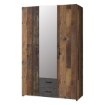 Forte Шафа 120 см Econobox 2 Old – Wood Vintage/Бетон темно-сірий, ECBS834-C754 - Home Club, зображення 8