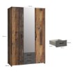Forte Шафа 120 см Econobox 2 Old – Wood Vintage/Бетон темно-сірий, ECBS834-C754 - Home Club, зображення 9