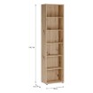 Forte Стелаж 55 см Archbox «Дуб Artisan», T2KR912-D78 - Home Club, зображення 6