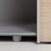 Forte Шкаф-купе с зеркалом 170 см Kaikais, дуб «Сонома», KAIS82241-D30F - Home Club, изображение 8