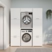 Forte Шафка 50 см Washcab, білий, універсальний, WCVR142-Z12M - Home Club, зображення 14