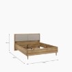 Forte Каркас ліжка, JPNL1161-D108B - Home Club, зображення 4
