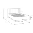 Forte Каркас кровати с подъемным матрасом, SVLL1141B-Q112 - Home Club, изображение 11