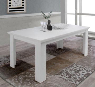 Forte Раздвижной стол 160x90 см Encanto, белая сосна, EPLT401-S13 - Home Club