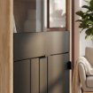Forte Витрина 60 см Auriquet «Дикий дуб натуральный» / «Чёрный», AUQV711L-Q362 - Home Club, изображение 2