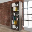 Forte Высокий открытый стеллаж Clif Old – Wood Vintage/Бетон, CLFR716-C546 - Home Club