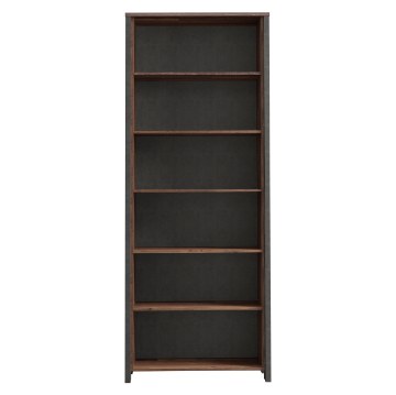 Forte Висока відкрита шафа Clif Old – Wood Vintage/Бетон, CLFR716-C546 - Home Club