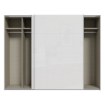 Forte Шафа 270 см Sophistispace Білий / Білий глянцевий, SSQS12411-C04 - Home Club, зображення 4