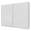 Forte Шафа 270 см Sophistispace Білий / Білий глянцевий, SSQS12411-C04 - Home Club, зображення 7