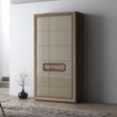 Forte Шафа 110 см Tiziano, дуб античний/бежевий глянцевий, TZS721R-P82 - Home Club