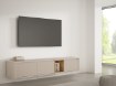 Forte Тумба під телевізор 220 см Breathtaker Дуб Mauvella/Пісочний, BTHTH141-M846 - Home Club