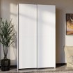 Forte Шкаф с раздвижными дверцами, 120 см, белый, HMNS62232-120 - Home Club, изображение 2
