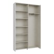 Forte Шкаф с раздвижными дверцами, 120 см, белый, HMNS62232-120 - Home Club, изображение 8
