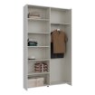 Forte Шкаф с раздвижными дверцами, 120 см, белый, HMNS62232-120 - Home Club, изображение 9