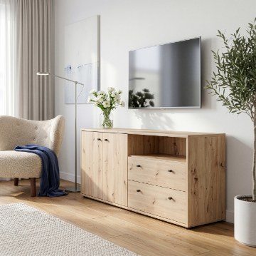 Forte Шкафчик 145 см Archbox «Дуб Artisan», T2KT231-D78 - Home Club