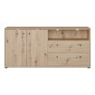 Forte Шафа 145 см Archbox, дуб Artisan, T2KT231-D78 - Home Club, зображення 2