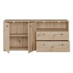 Forte Шафа 145 см Archbox, дуб Artisan, T2KT231-D78 - Home Club, зображення 3
