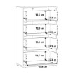 Forte Комод 50 см Niko «Дуб Artisan», CPLK14N-D78 - Home Club, изображение 7