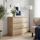 Forte Комод 80 см Edmore, дуб «Сонома», EMOK211-D30F - Home Club
