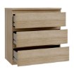 Forte Комод 80 см Edmore, дуб «Сонома», EMOK211-D30F - Home Club, изображение 5