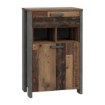 Forte Шкафчик для обуви 70 см с ящиком Clif Old – Wood Vintage/Бетон, CLFD211-C546 - Home Club, изображение 4