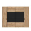Forte Шафа 270 см Dalate Дуб Катанія/Чорний, DQLS82411-M267 - Home Club, зображення 2