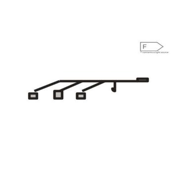 Forte 3-точечное светодиодное освещение с нейтральным цветом, IZLED09-03-WN01 - Home Club