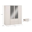 Forte Шафа 180 см Lisson, пісочний, LSQS845M-U60 - Home Club, зображення 8