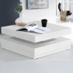 Forte Столик 80 см Coffee Tables, білий глянцевий, CFTT4181-Z38 - Home Club